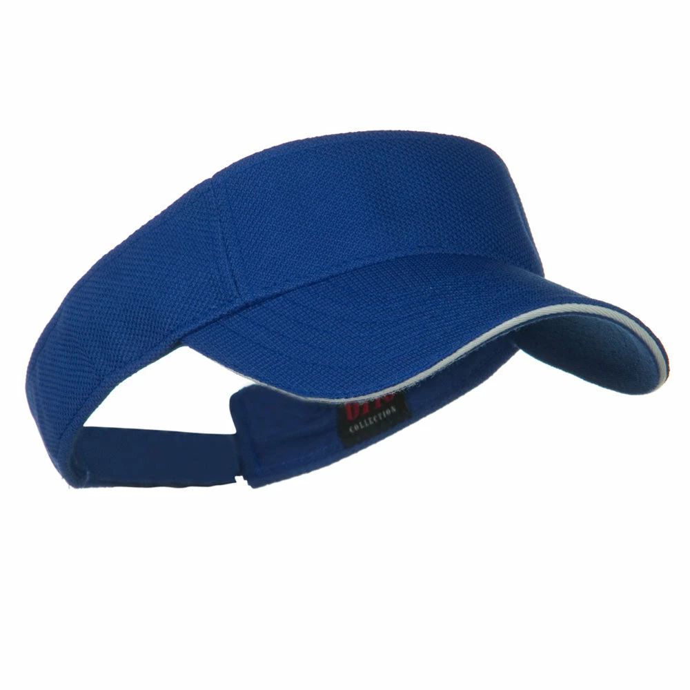 Otto Poly Pique Knit Sandwich Sun Visor - Image 22
