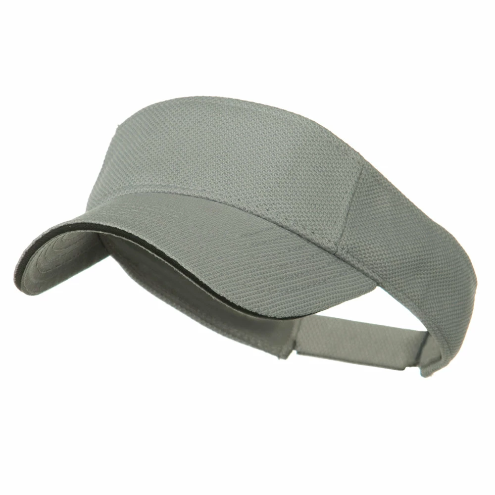 Otto Poly Pique Knit Sandwich Sun Visor - Image 11