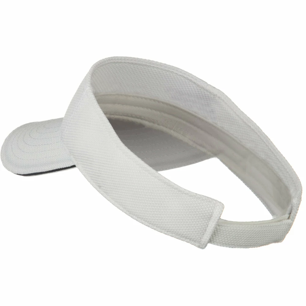 Otto Poly Pique Knit Sandwich Sun Visor - Image 19