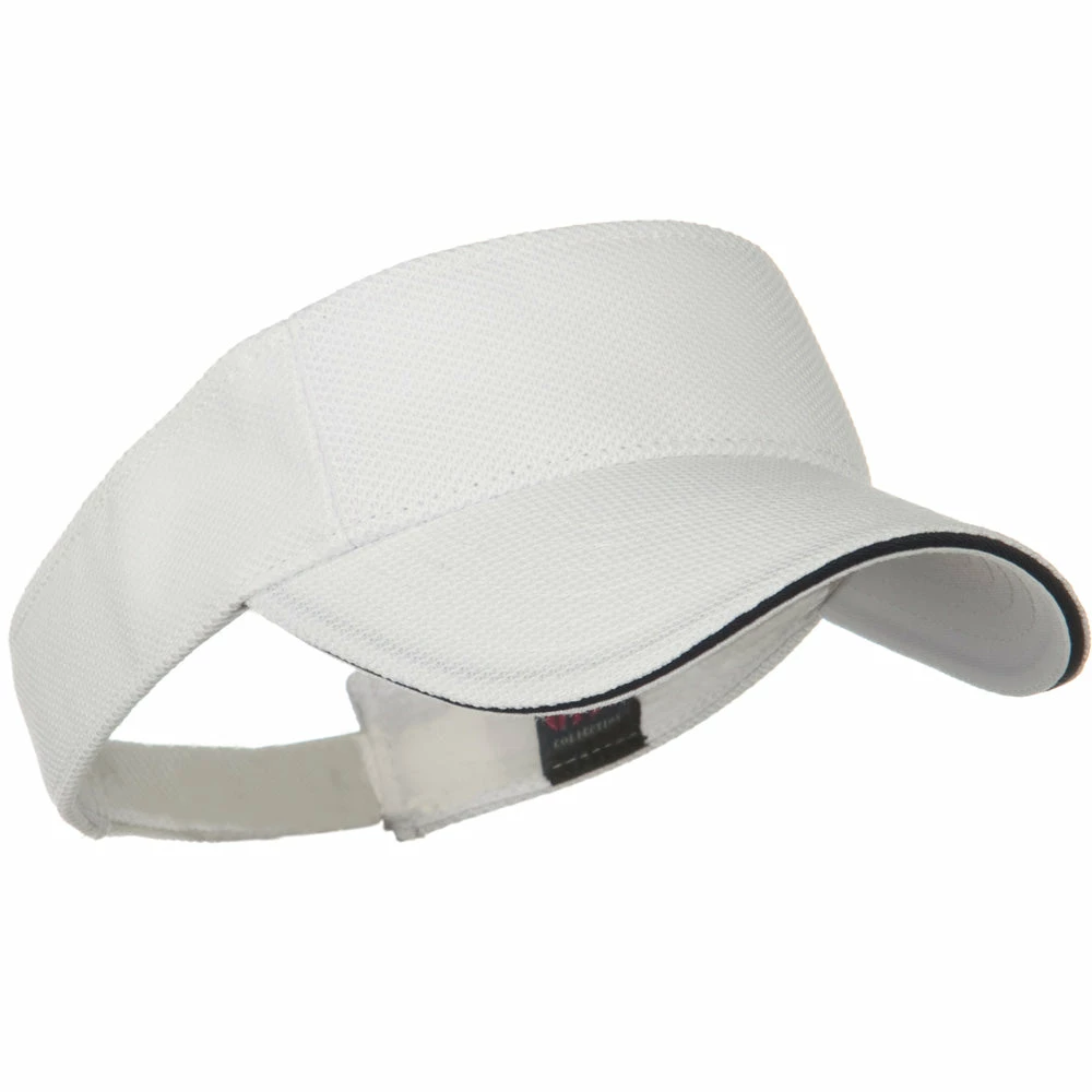 Otto Poly Pique Knit Sandwich Sun Visor - Image 18