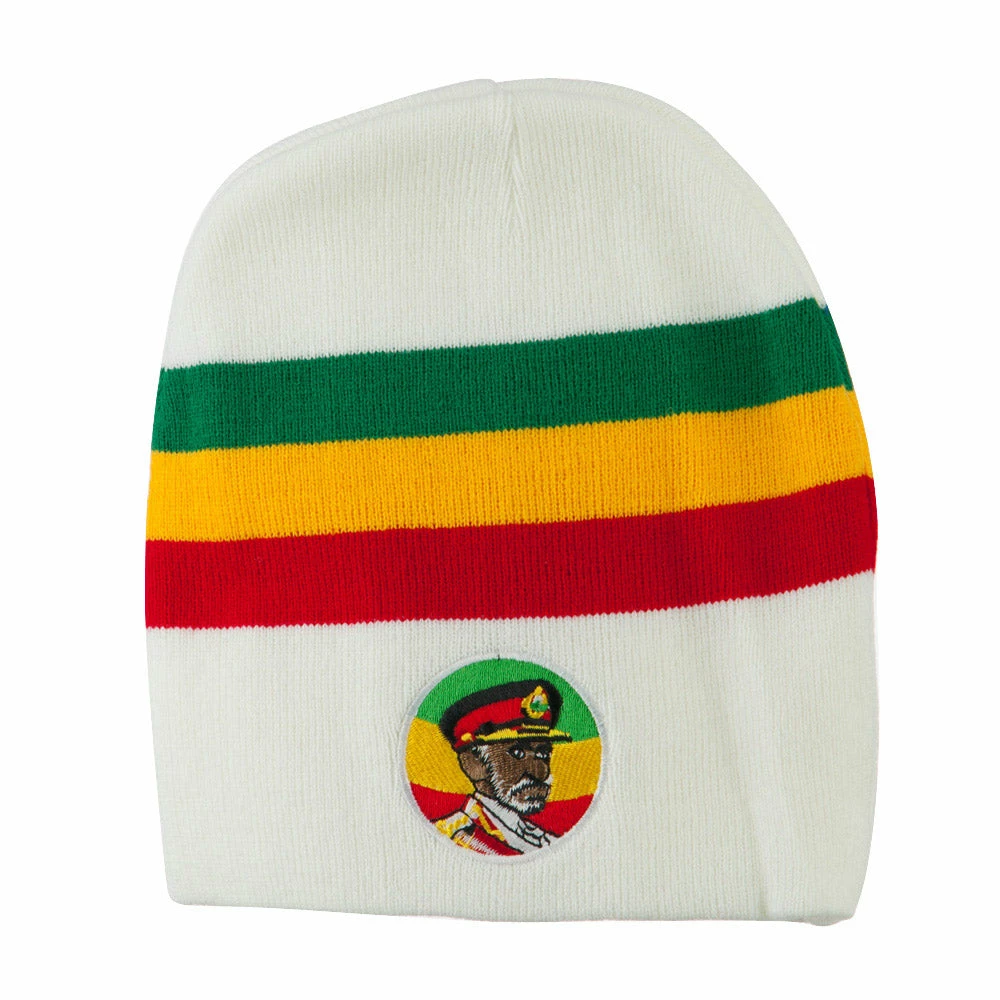 JFH Rasta Captain Embroidered Beanie - Image 11