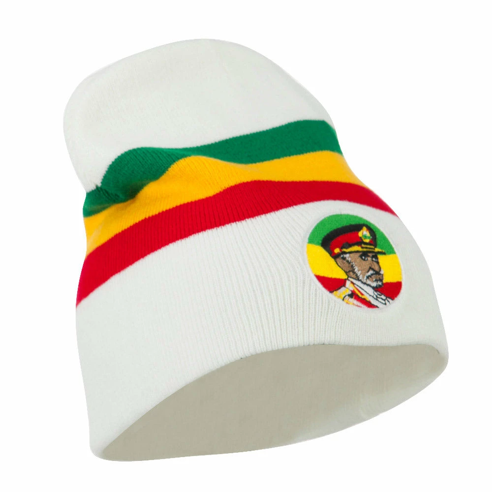 JFH Rasta Captain Embroidered Beanie - Image 15