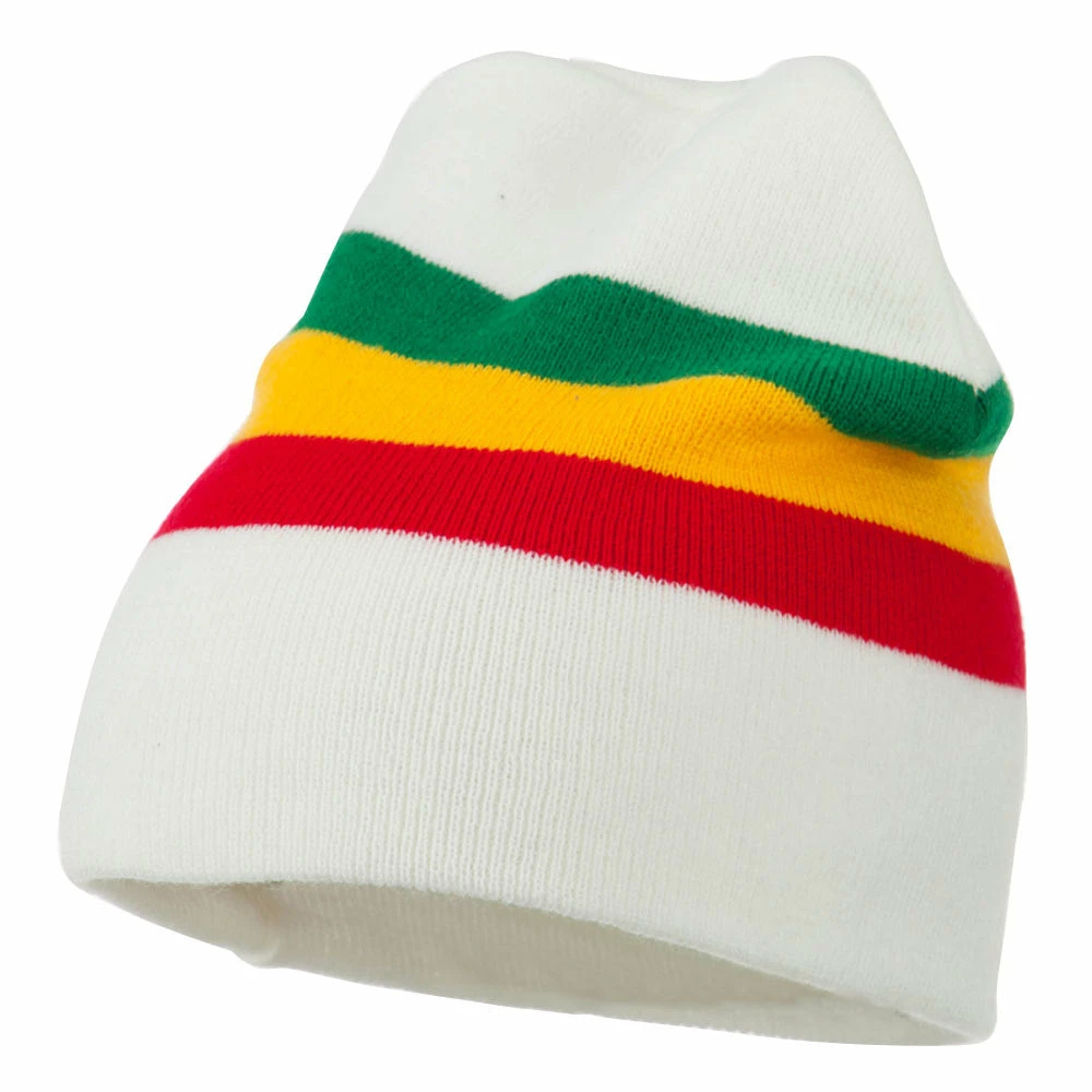 JFH Rasta Center Striped Beanie