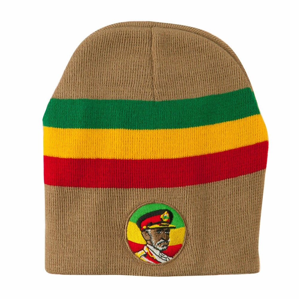 JFH Rasta Captain Embroidered Beanie