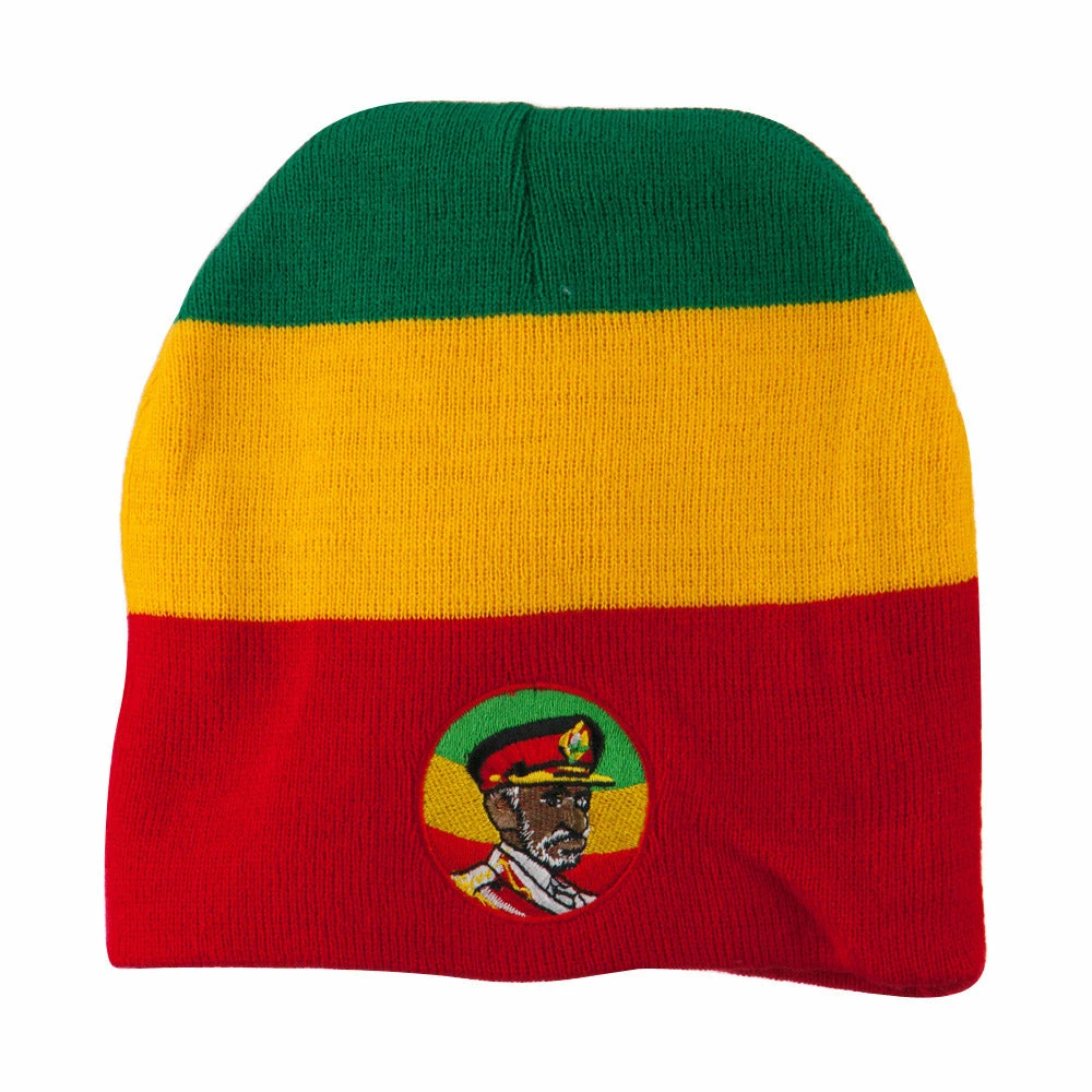 JFH Rasta Captain Embroidered Beanie - Image 16