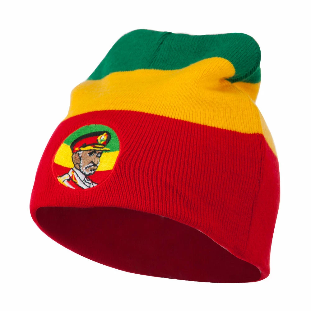 JFH Rasta Captain Embroidered Beanie - Image 17