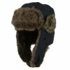 Broner Boy's Ripstop Faux Fur Trooper Hat