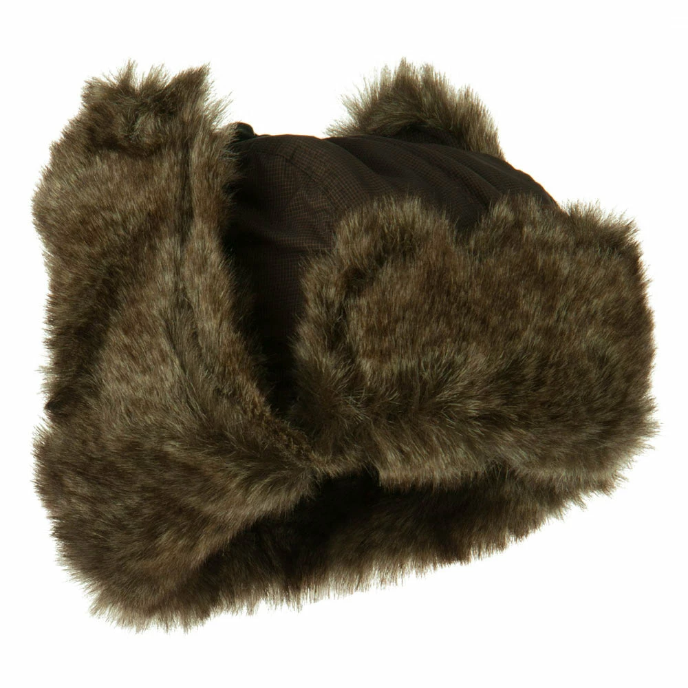 Broner Boy's Ripstop Faux Fur Trooper Hat - Image 9