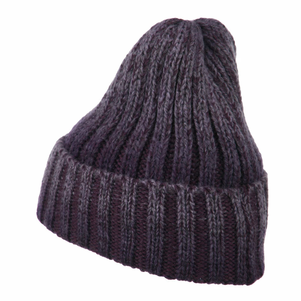 Cheveux Ribbed Cuff Long Beanie - Image 12