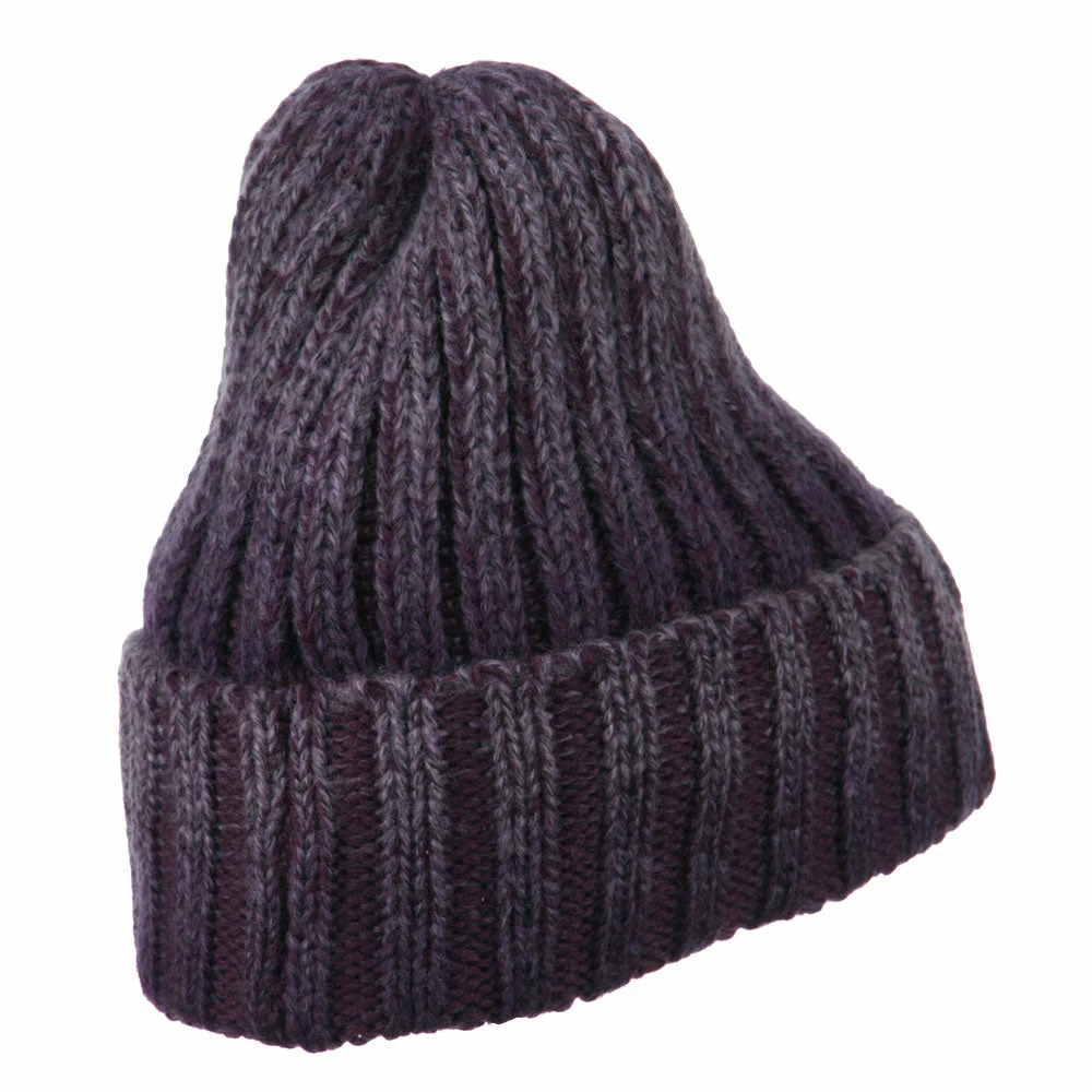 Cheveux Ribbed Cuff Long Beanie - Image 13
