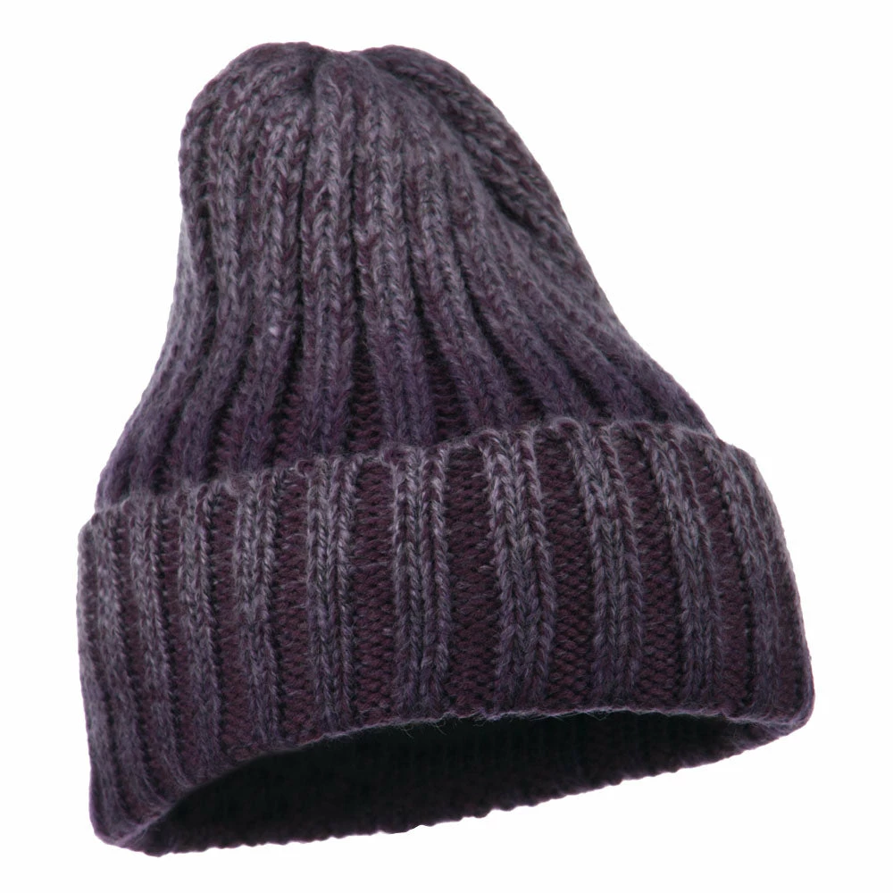 Cheveux Ribbed Cuff Long Beanie - Image 14