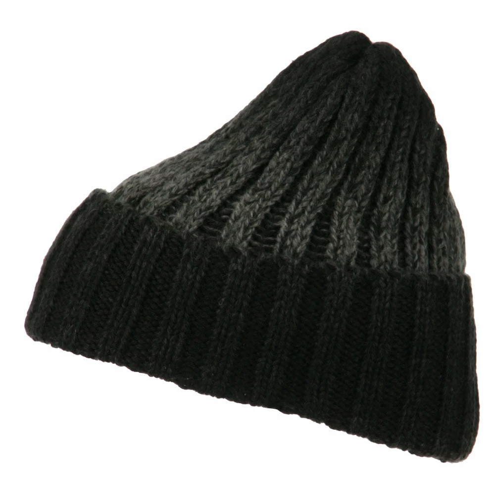 Cheveux Ribbed Cuff Long Beanie - Image 5