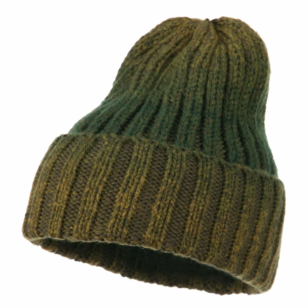 Cheveux Ribbed Cuff Long Beanie - Image 16