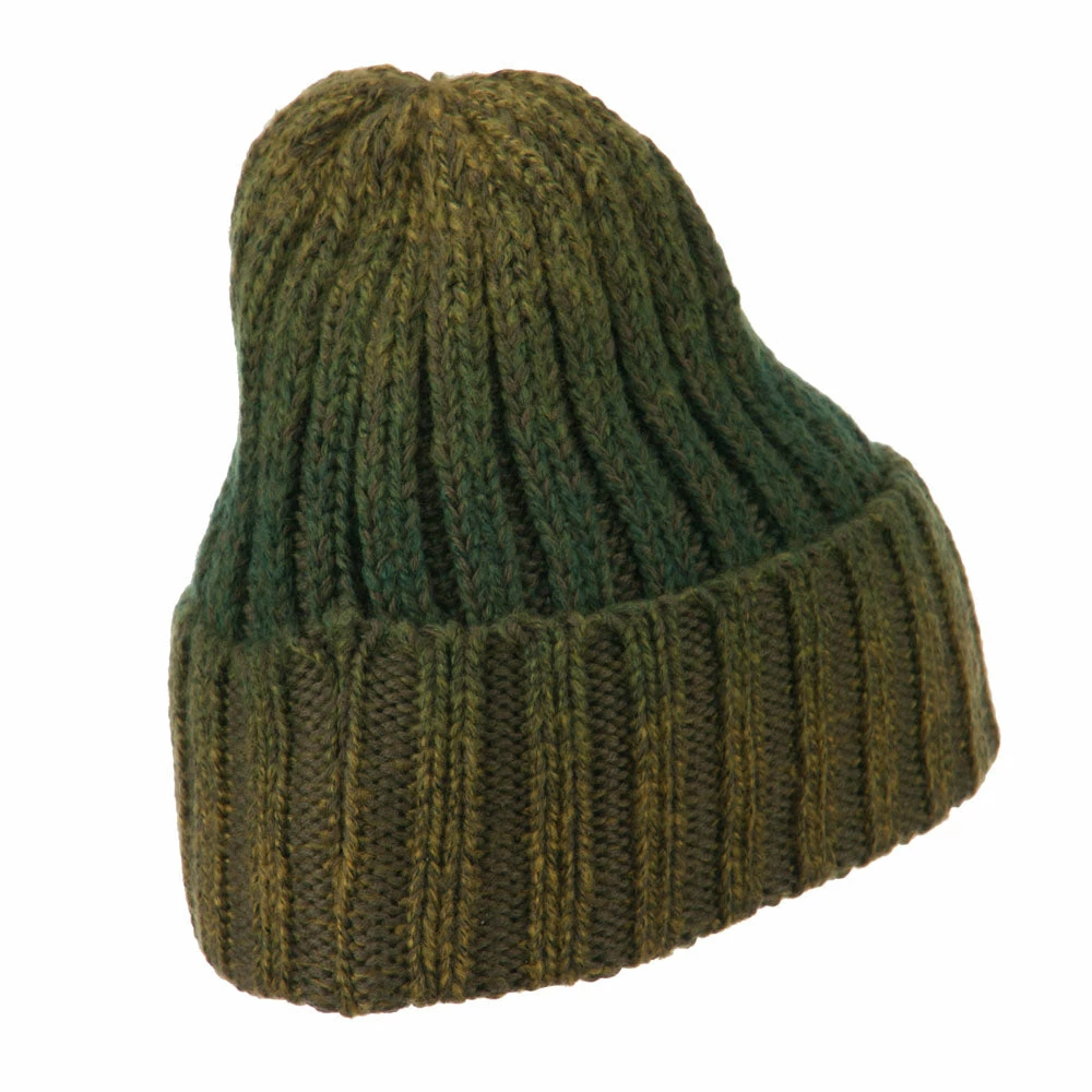 Cheveux Ribbed Cuff Long Beanie - Image 18