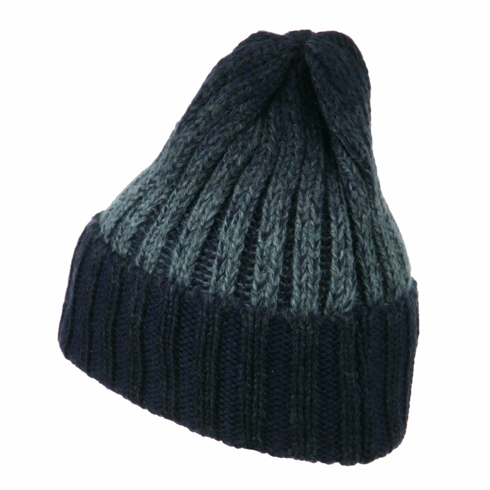 Cheveux Ribbed Cuff Long Beanie - Image 7
