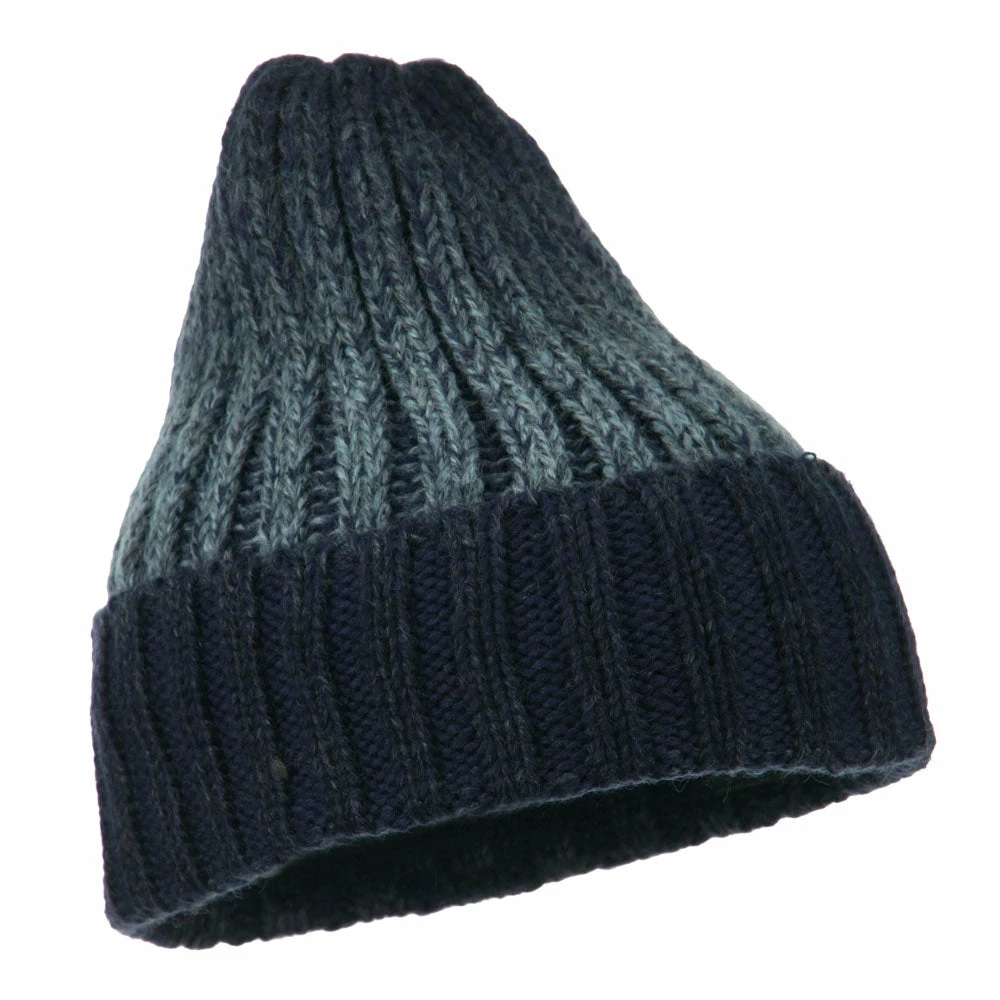 Cheveux Ribbed Cuff Long Beanie - Image 9