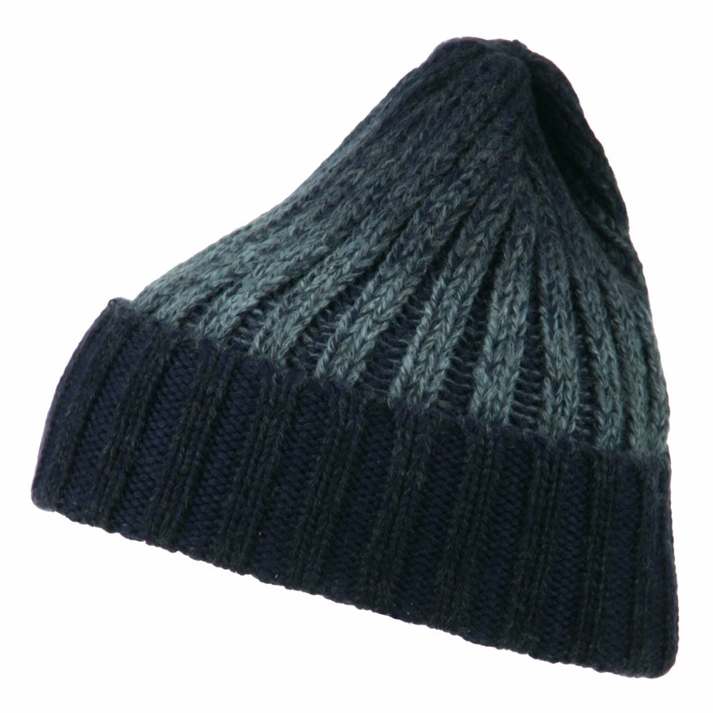 Cheveux Ribbed Cuff Long Beanie - Image 10