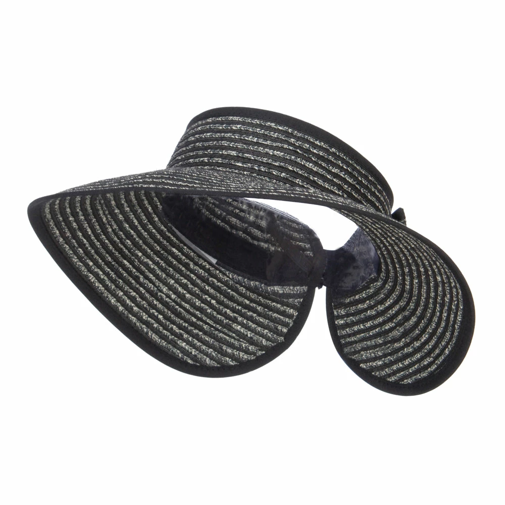 Something Special Paper Braid Roll Up Visor - Image 6