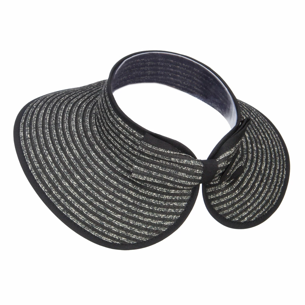 Something Special Paper Braid Roll Up Visor - Image 7