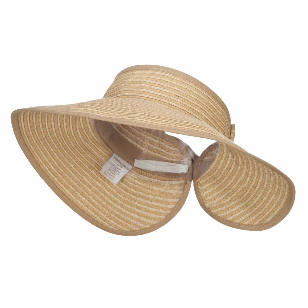 Something Special Paper Braid Roll Up Visor - Image 11
