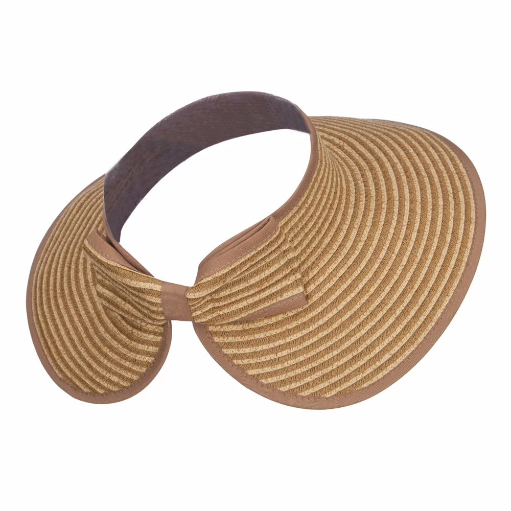 Something Special Paper Braid Roll Up Visor - Image 3