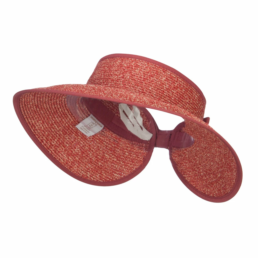 Something Special Paper Braid Roll Up Visor - Image 16