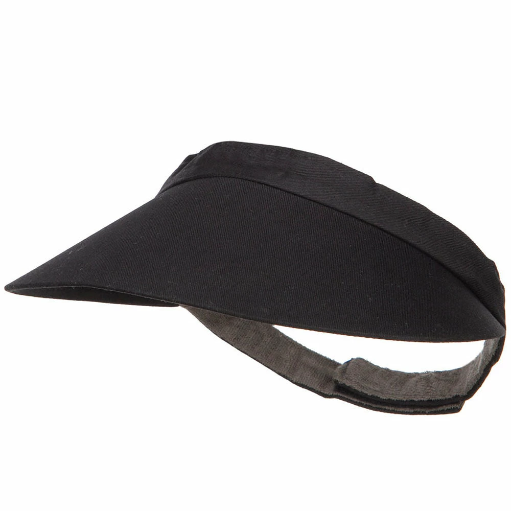 E4Hats Cotton Twill Adjustable Visor
