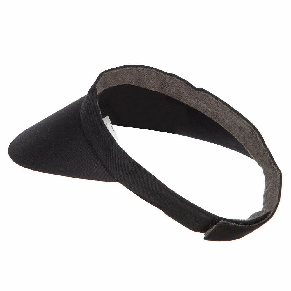 E4Hats Cotton Twill Adjustable Visor - Image 2