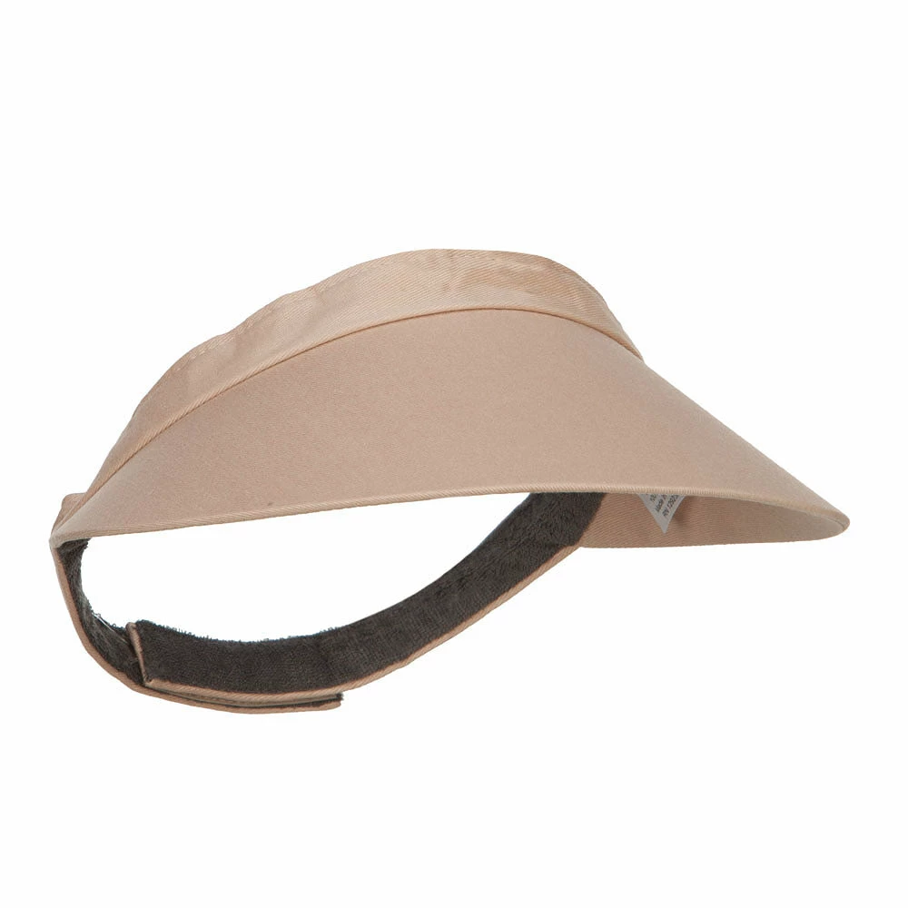 E4Hats Cotton Twill Adjustable Visor - Image 9