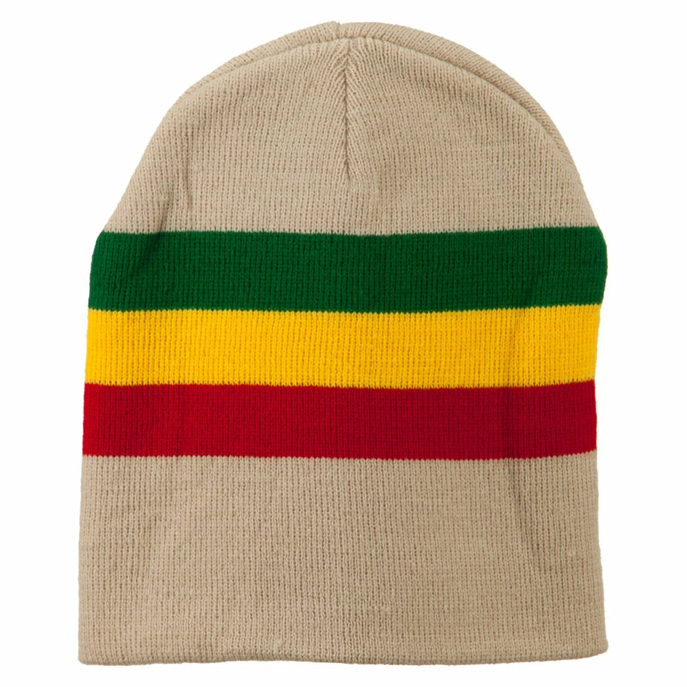 Rasta World Rasta Striped Beanie - Image 15