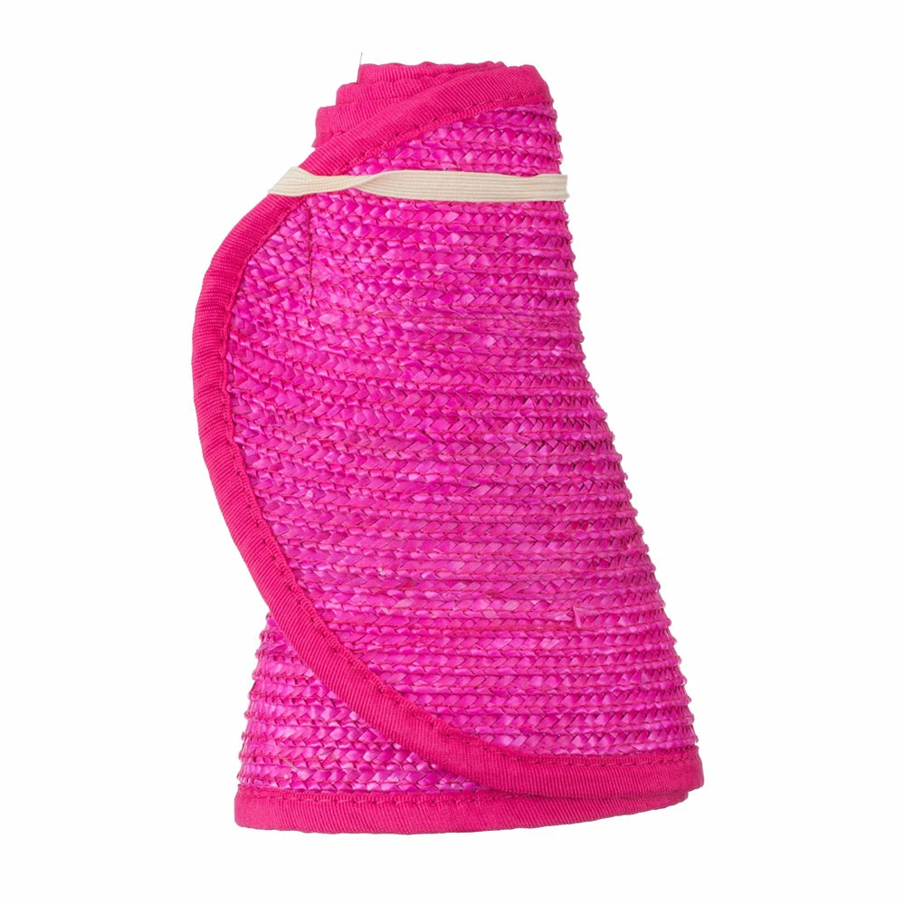 Jeanne Simmons Braided Straw Roll Up Visor - Image 15