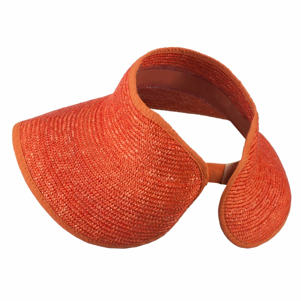Jeanne Simmons Braided Straw Roll Up Visor - Image 30