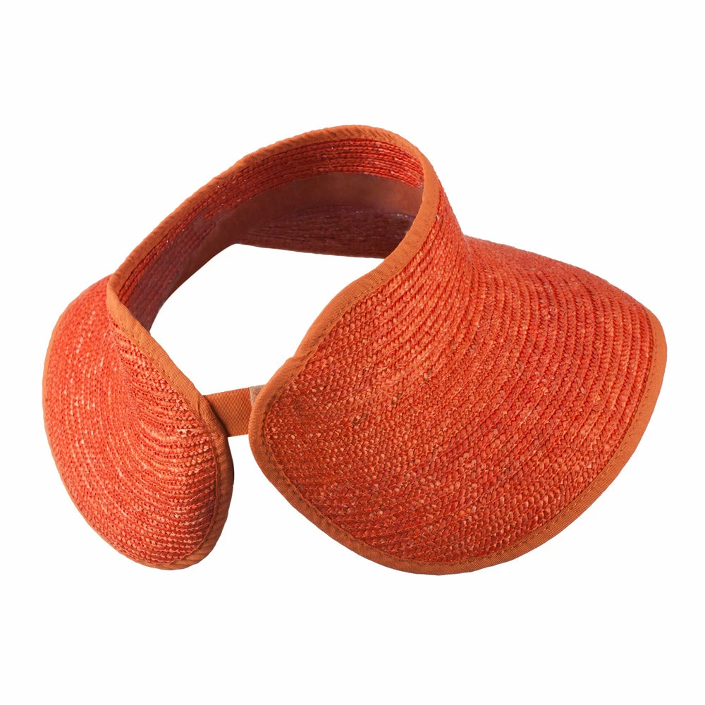 Jeanne Simmons Braided Straw Roll Up Visor - Image 27