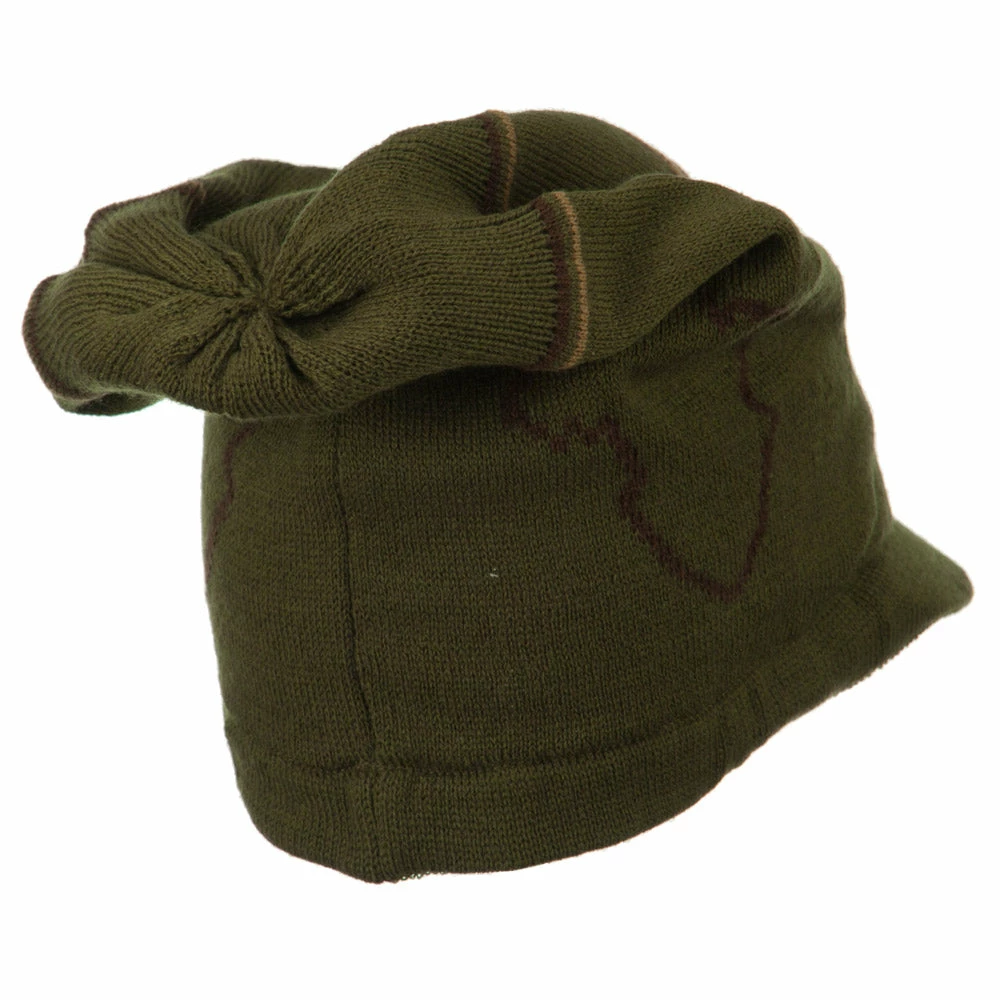 Rasta World Regular Lion Rasta Beanie Visor Hat - Image 28