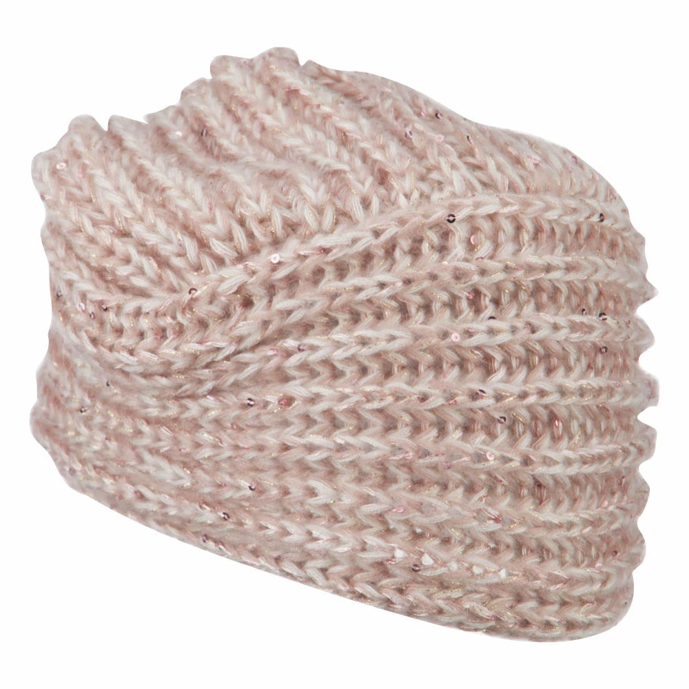 Jeanne Simmons Women's Sequin Accent Acrylic Turban - Image 2