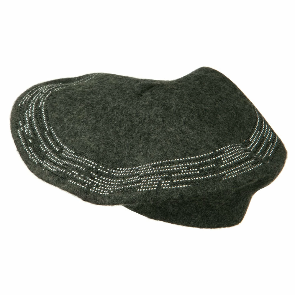 Something Special Stone Lined Wool Beret - Image 3