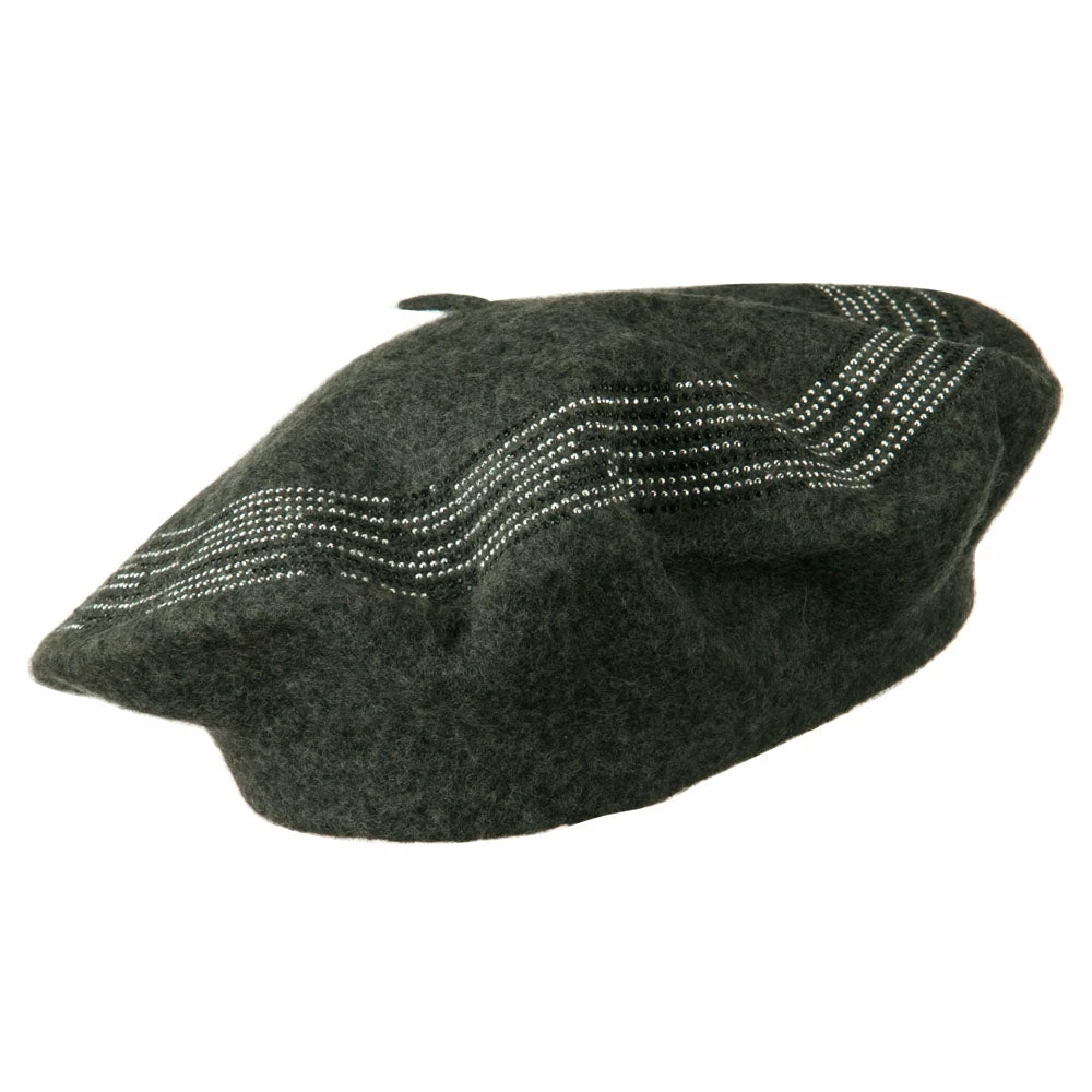 Something Special Stone Lined Wool Beret - Image 5