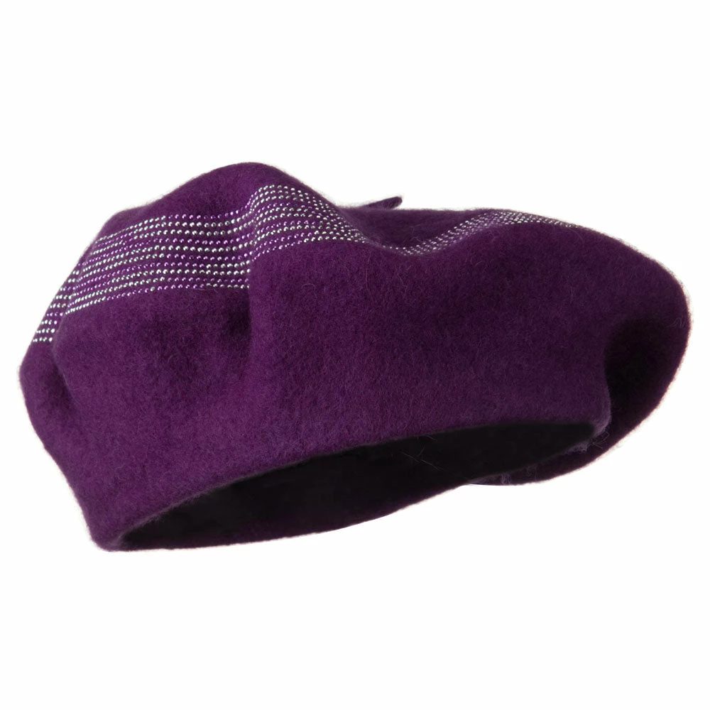 Something Special Stone Lined Wool Beret - Image 17