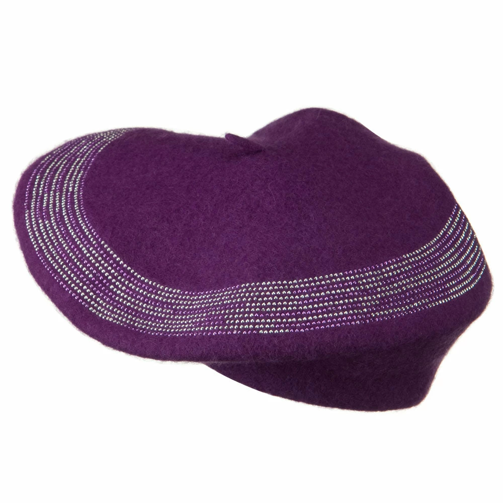 Something Special Stone Lined Wool Beret - Image 18