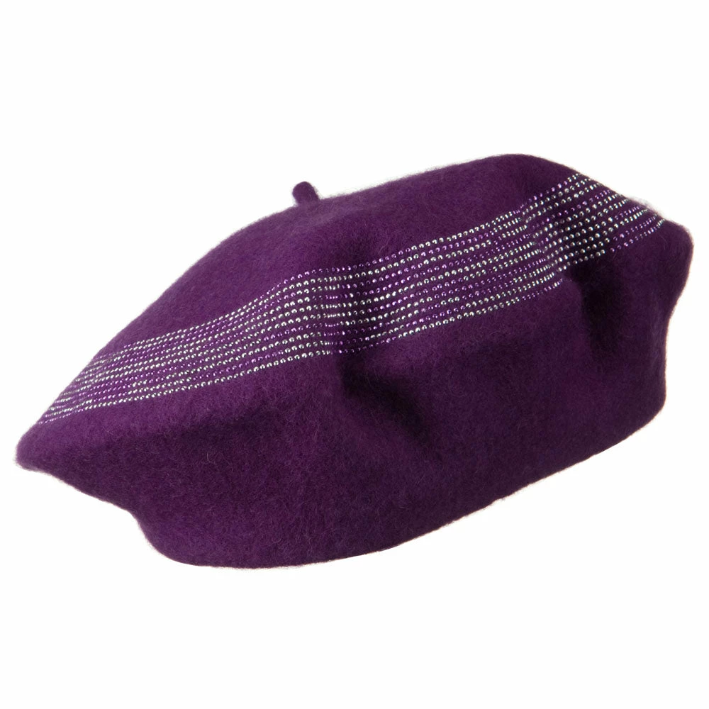 Something Special Stone Lined Wool Beret - Image 19