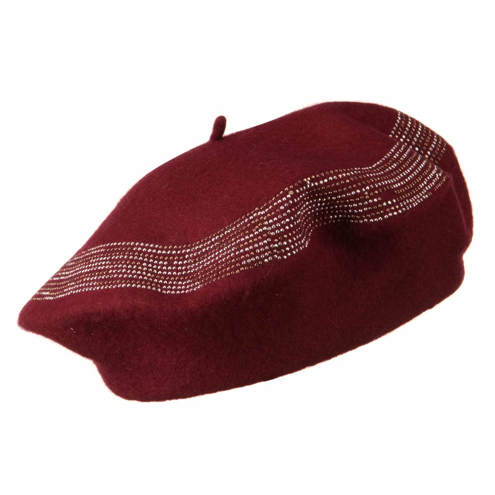 Something Special Stone Lined Wool Beret - Image 23