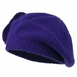 Cheveux Sequin Flower Beret Hat