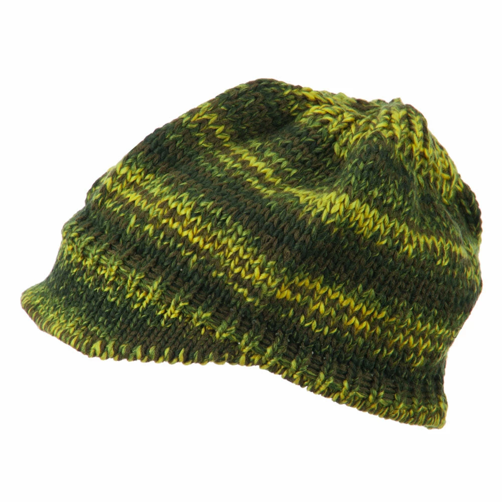 Cheveux Mixed Tone Soft Beanie Visor - Image 5