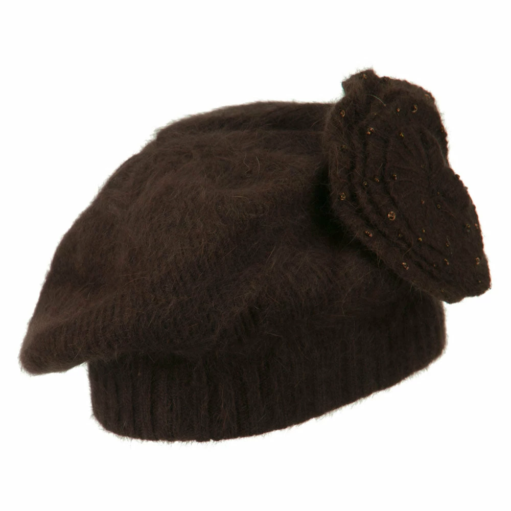 Cheveux Sequin Flower Beret Hat - Image 13