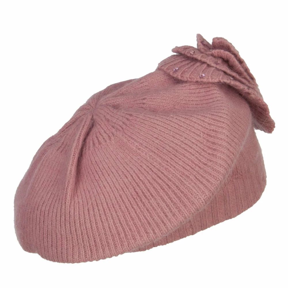 Cheveux Sequin Flower Beret Hat - Image 22