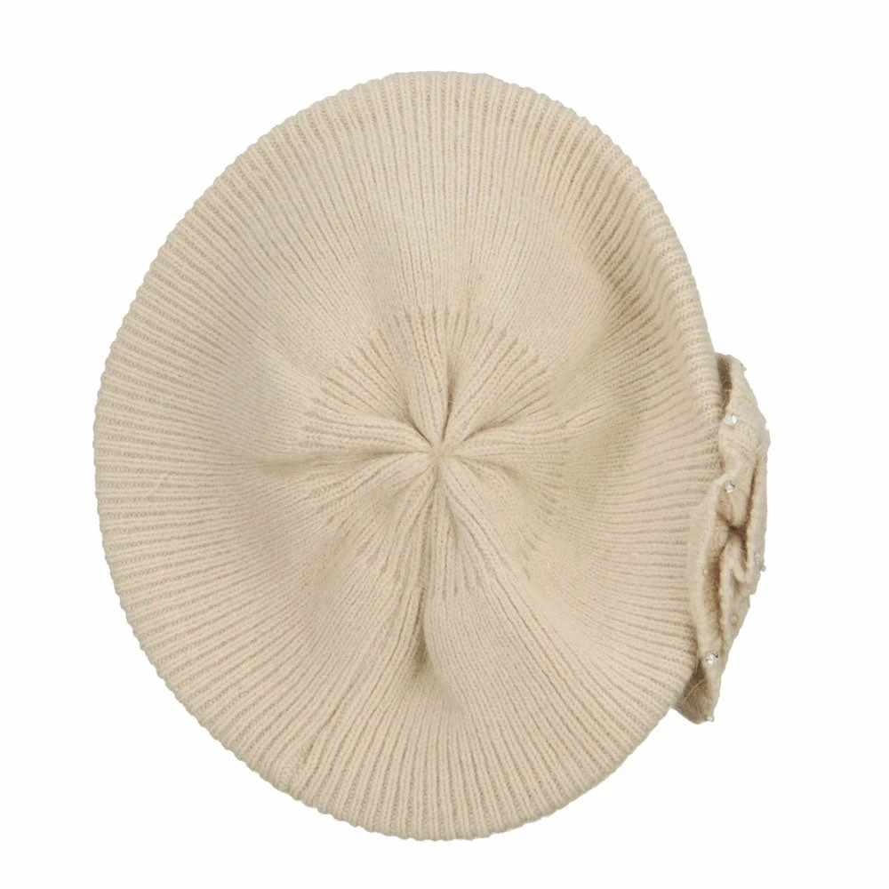 Cheveux Sequin Flower Beret Hat - Image 30