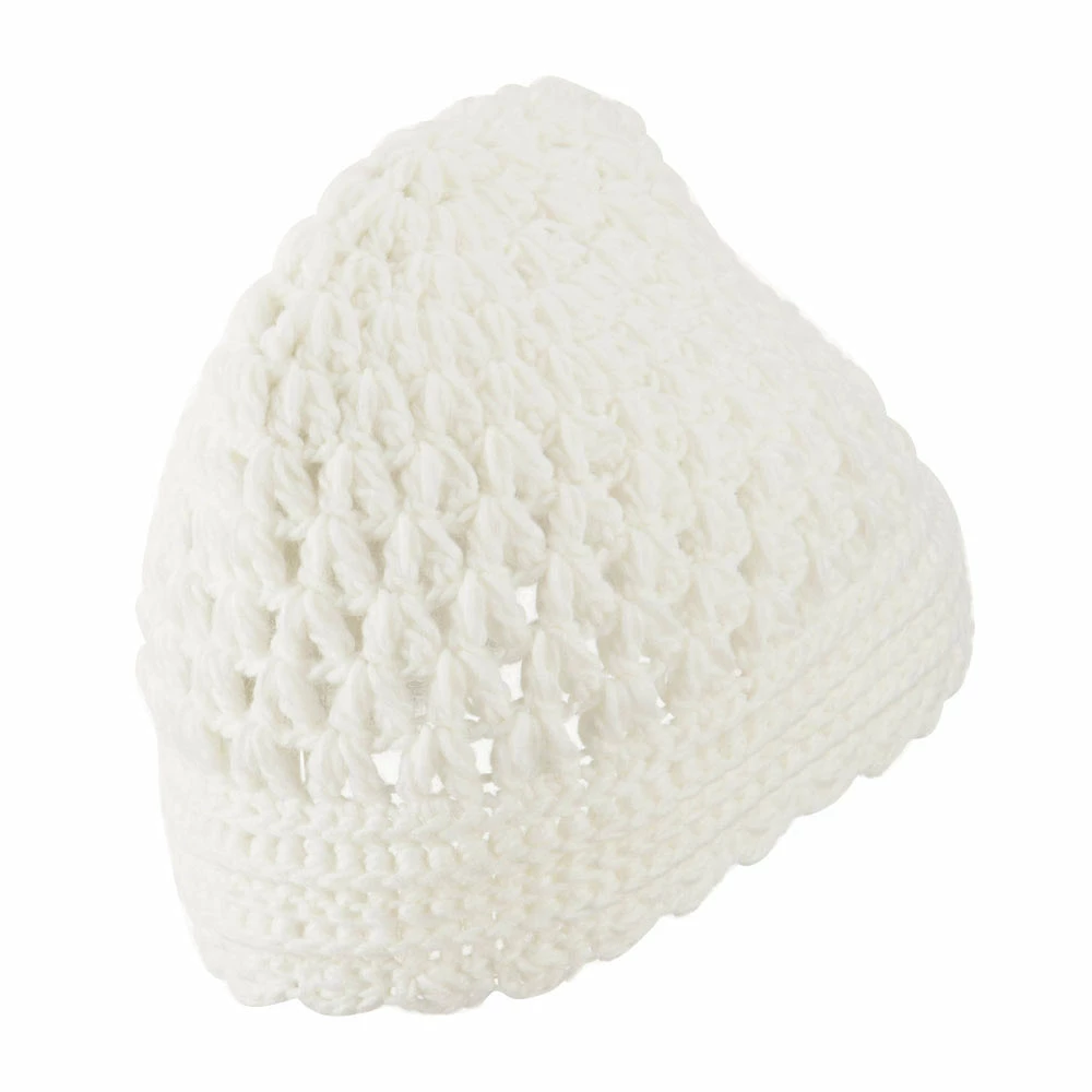 Jeanne Simmons Girl's Scalloped Edge Knit Cap - Image 2