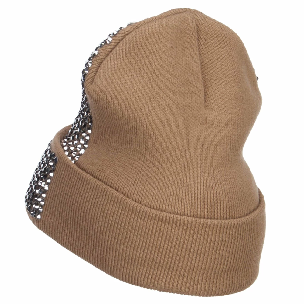 Something Special Stones Detailed Knit Long Beanie - Image 17