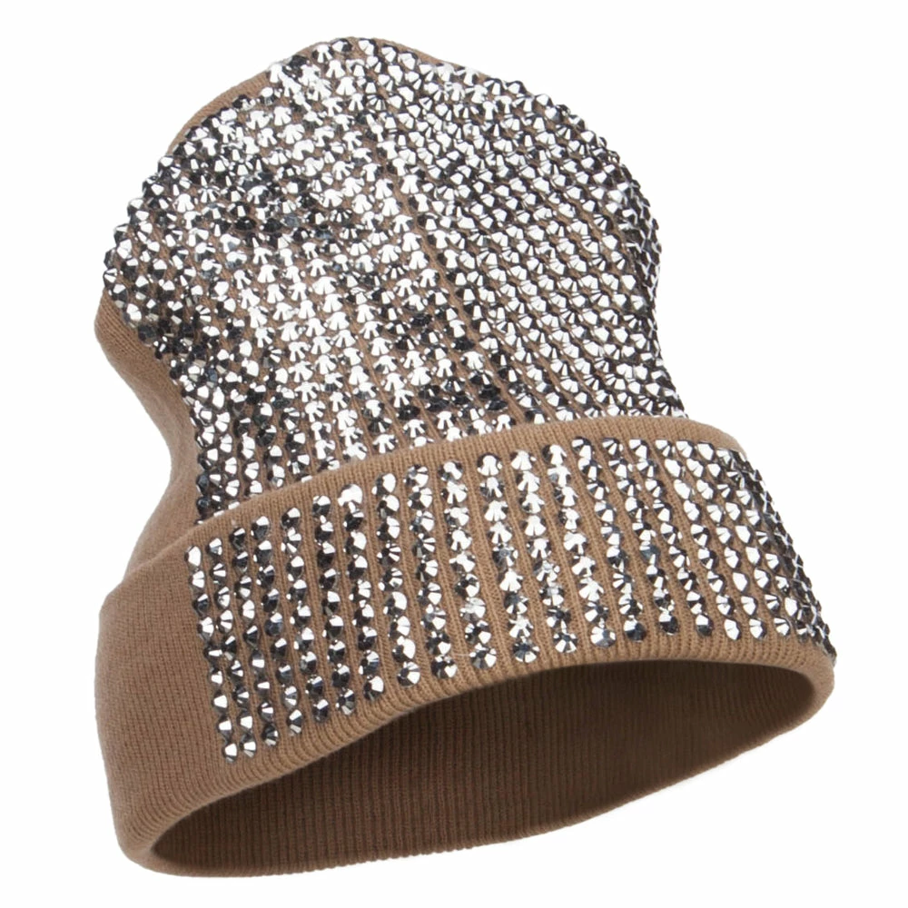 Something Special Stones Detailed Knit Long Beanie - Image 19