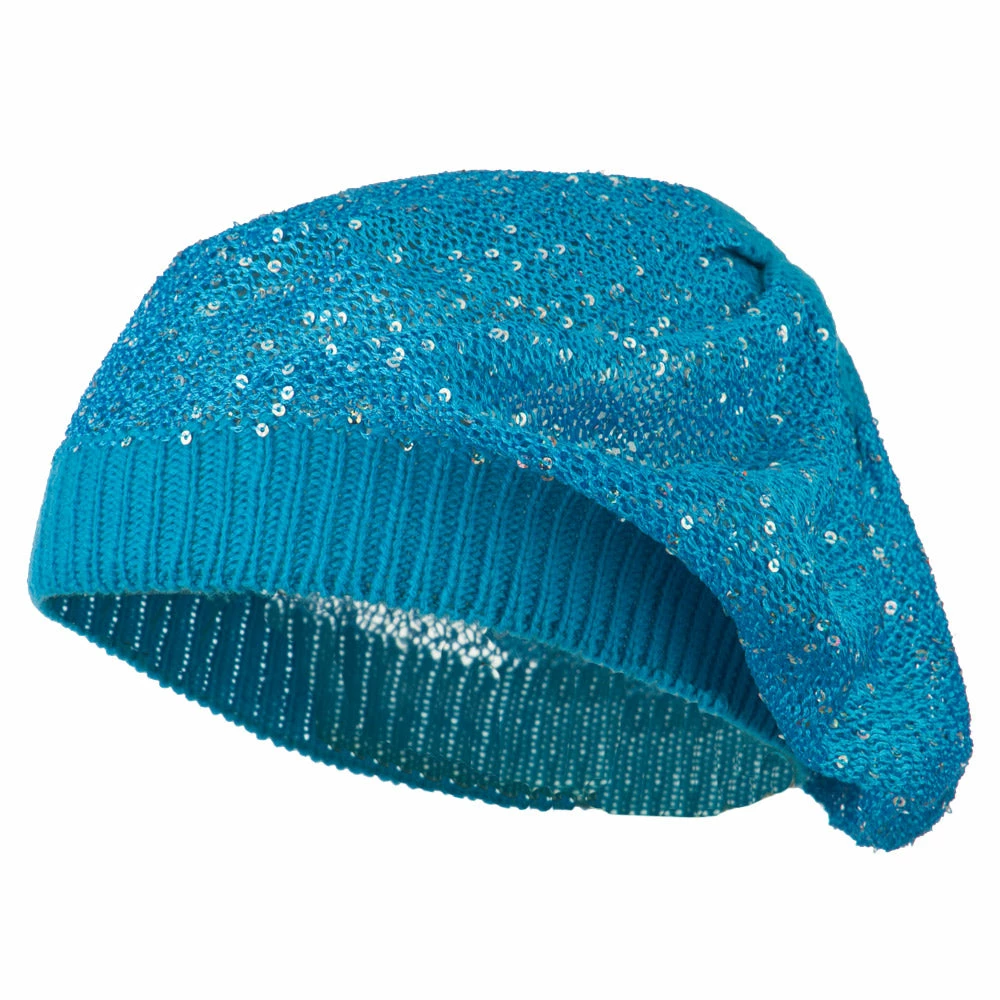 Something Special Sequin Nylon Stretchable Beret
